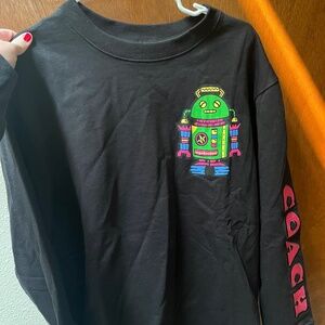 Coach robot shirt